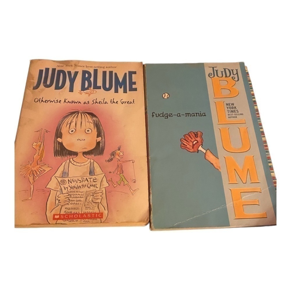 BOOKS -Judy Blume Paperback Books , Set Of Two